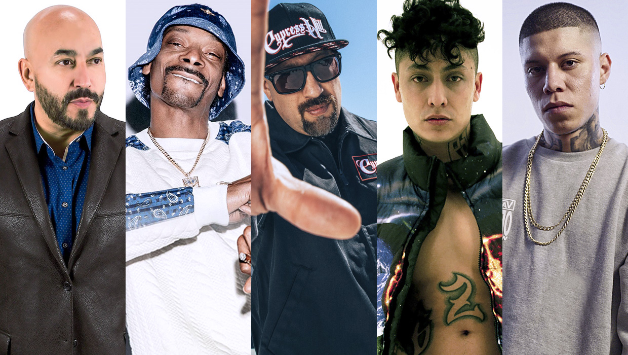 Lupillo Rivera, Snoop Dogg, B-Real, Alemán y Santa Fe Klan se topan en las  